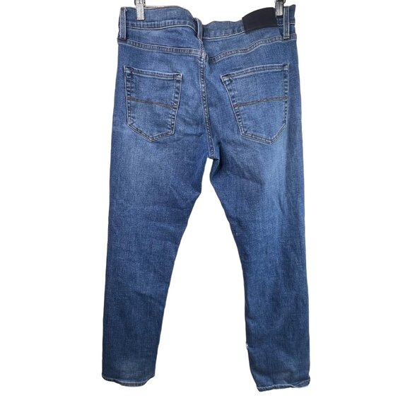 Lucky Brand Denim Jeans Size 32/32 410 Athletic Slim Leg Blue Cotton Medium Wash - Picture 3 of 13